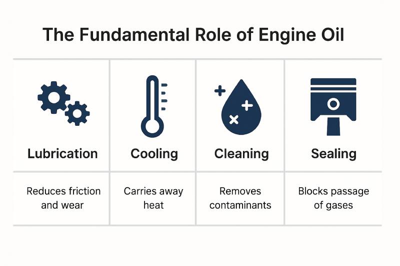 The Fundamental Role of Engine Oil